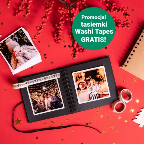 Album mini 15x15 Tasiemki Washi Tapes GRATIS!