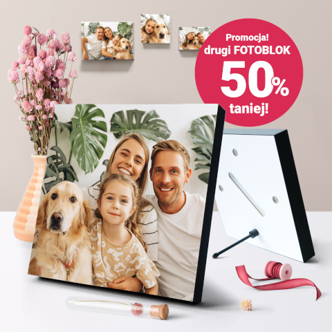 -50% na drugi Fotoblok